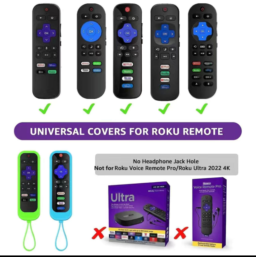 Protector for you control remote Roku